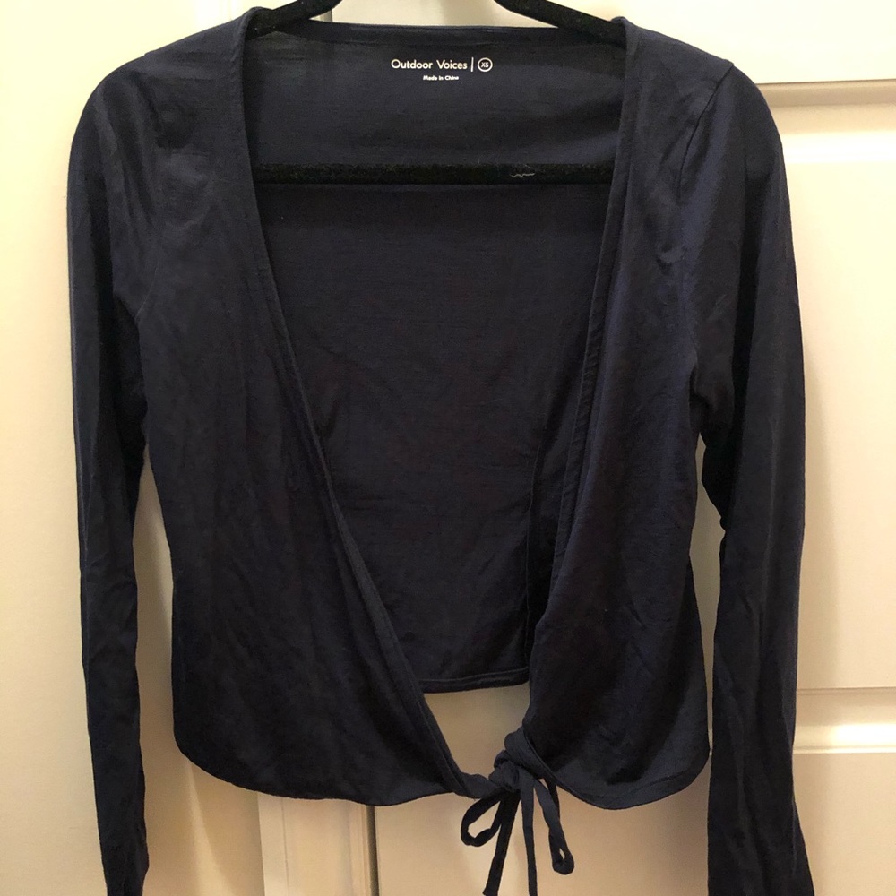 Outdoor Voices Merino Plié Wrap (XS)